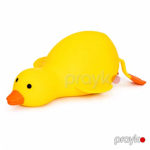 Antistress oyuncaq Duck Squishy, 3+, silikon/rezin, sarı — Bakı