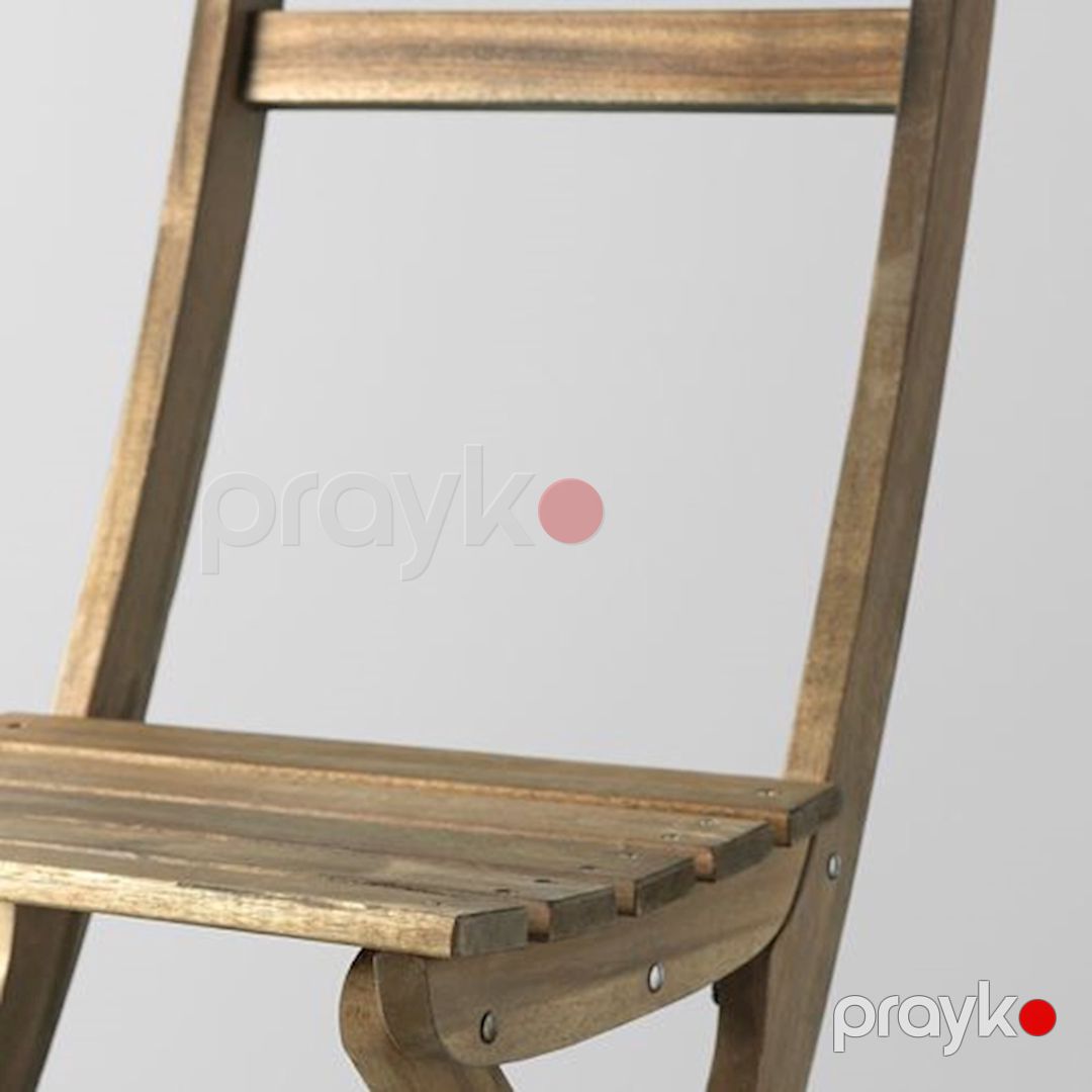 Bağ üçün mebel dəsti IKEA Askholmen, 2 nəfərlik, açıq qəhvəyi — Mallar, Bakı (2)