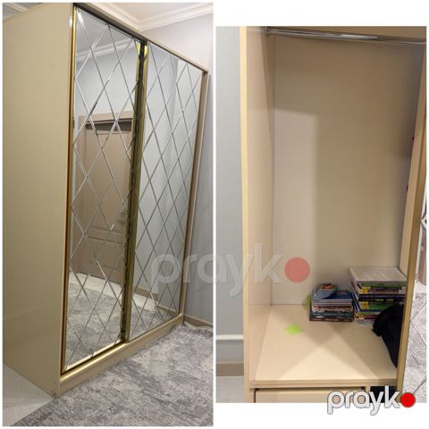 Dehliz dolabi 350 azn. Yaxsi veziyyetdedir. Olcusu 2,30×1,60m. Unvan — Bakı