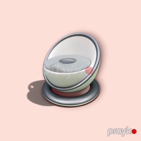 Körpə üçün güvəc 9385, plastik, ağ/boz — Bakı