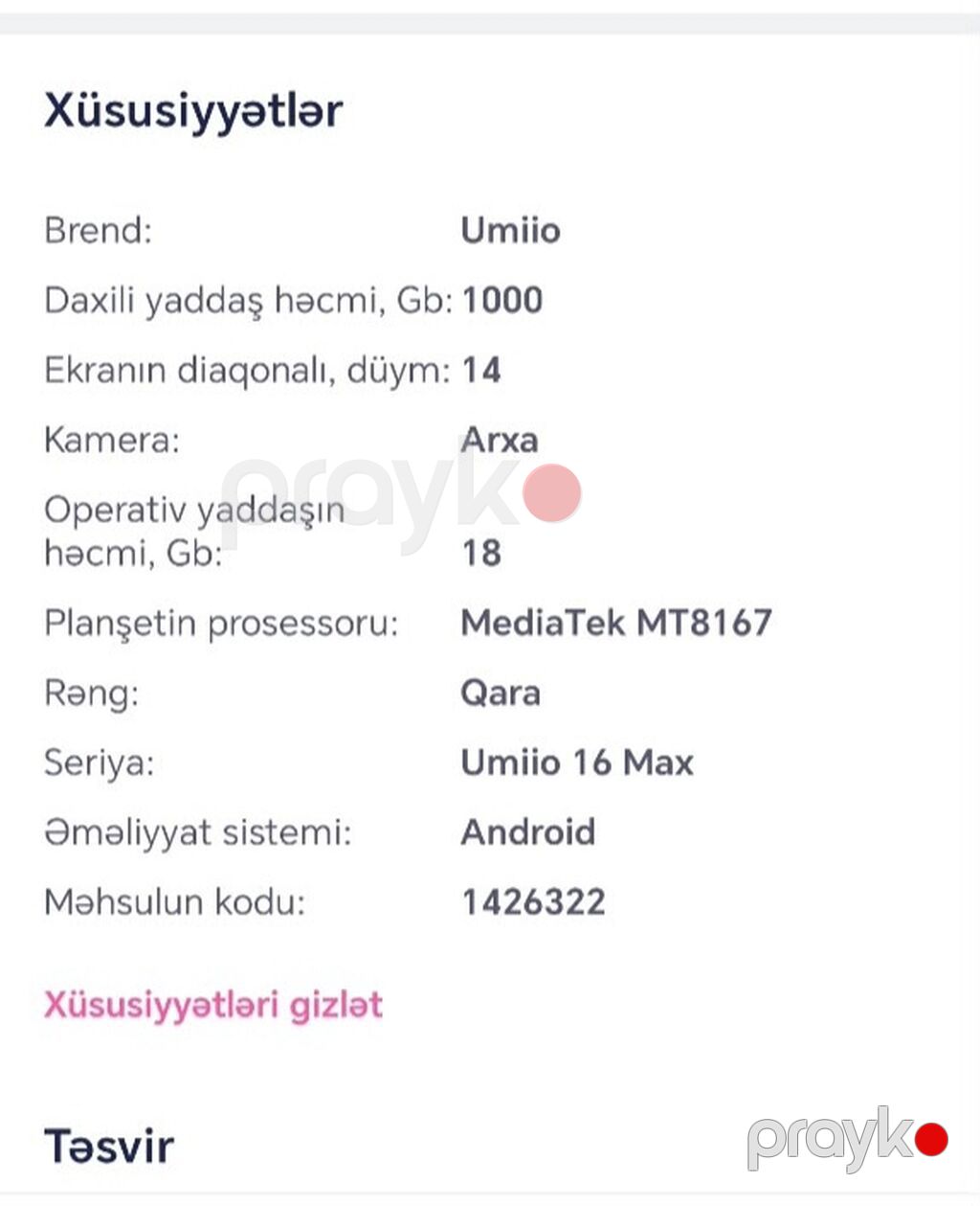 Planşet və aksesuar dəsti Məzmun: - Böyük ekranlı Android planşet — Digər planşetlər, Sumqayıt (5)