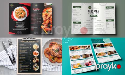 Menyuların dizayn və çap olunması — Bakı
