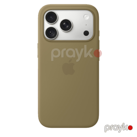 Apple Iphone 18 Pro Silicone Case with MagSafe MK8V4ZMA Olive — Bakı