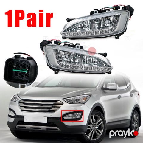 Hyundai Santa Fe 2014 led duman işığı — Bakı