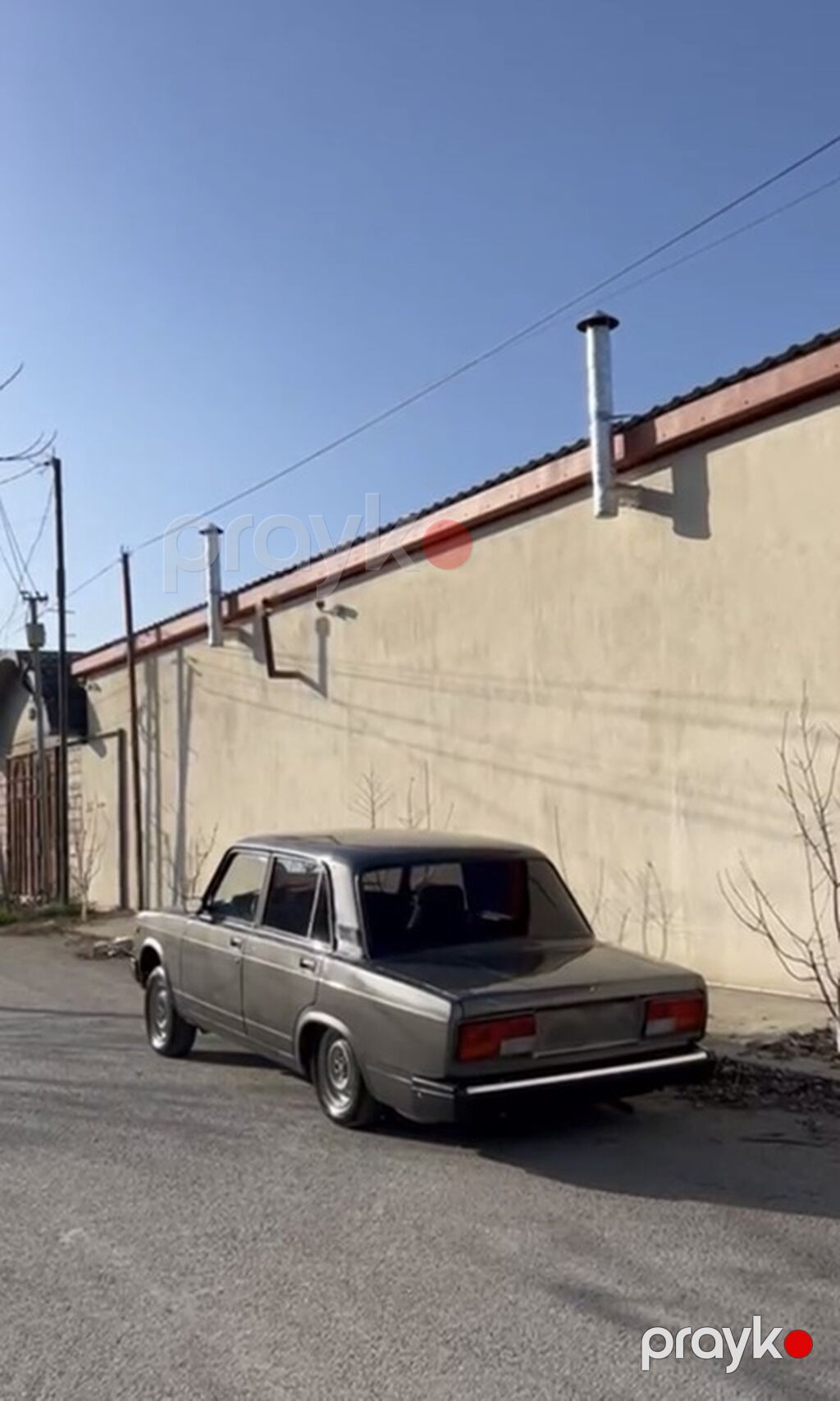 VAZ 2107 sedan - Korpus: 4 qapılı klassik sedan, boz/metallik rəng — Avtomobillər, Xaçmaz (2)