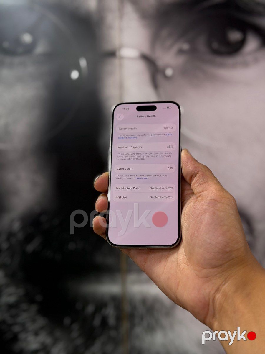 Apple iPhone 15 Pro Natural Titanium 128GB/8GB — Smartfonlar, Bakı (2)