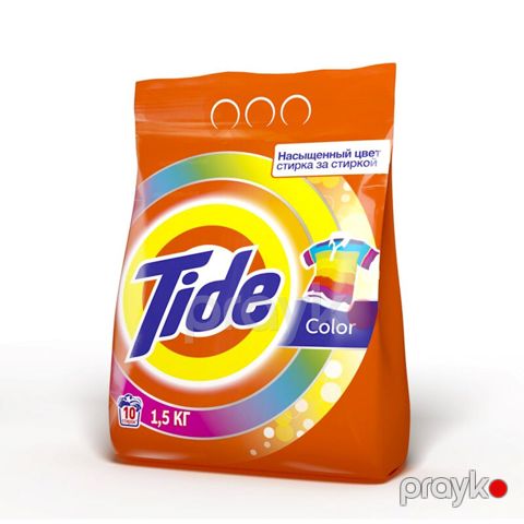 Yuyucu toz Tide, rəngli paltar üçün, avtomat, 1.5 kq — Bakı