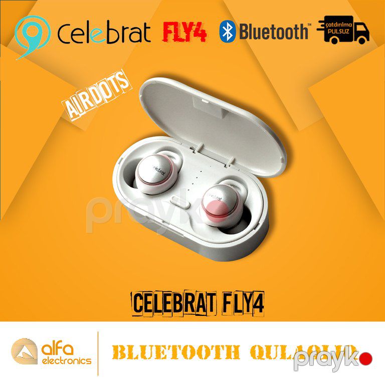 "Celebrat fly4" işıqlı LED AirPods — Səs texnikası, Bakı (5)