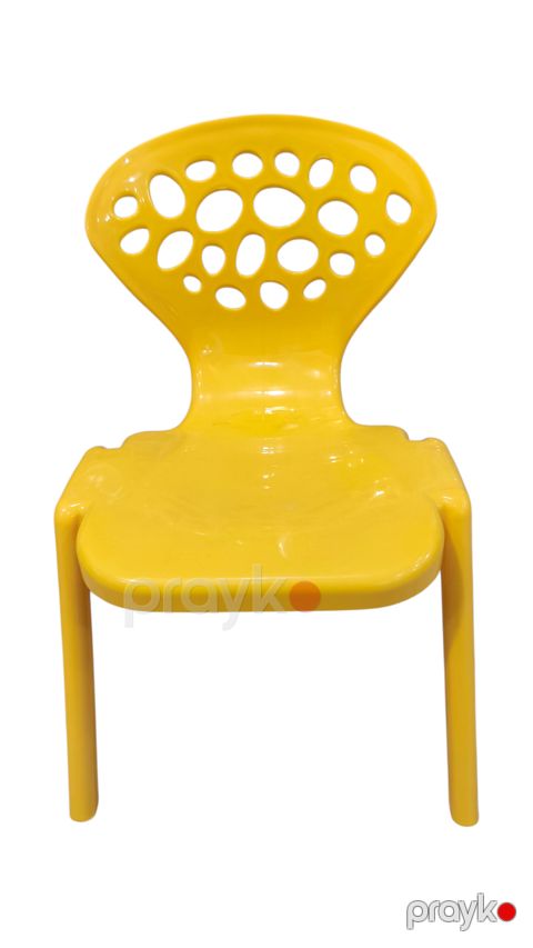 Uşaq tabureti AK-09, plastik, sarı — Bakı