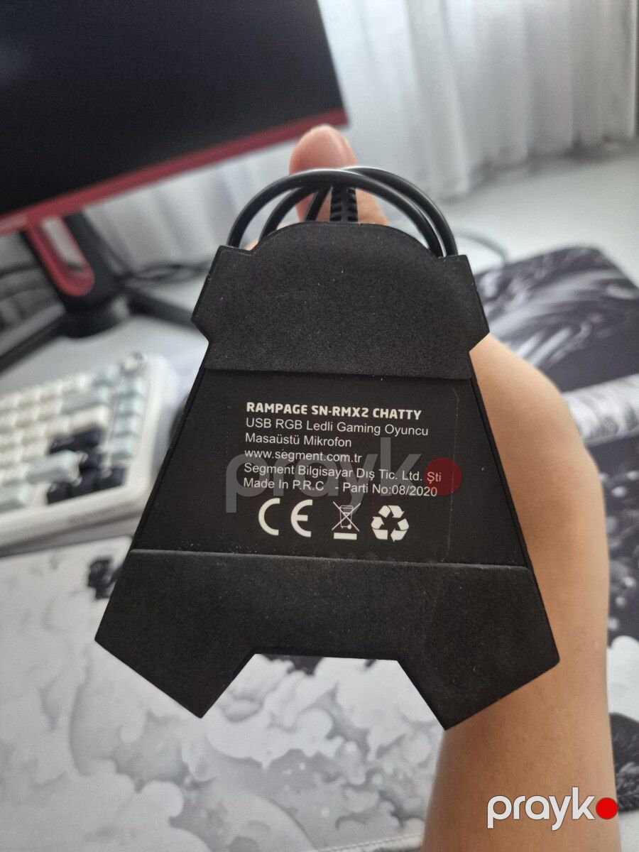 Rampage USB RGB Mikrofon — Səs texnikası, Bakı (2)