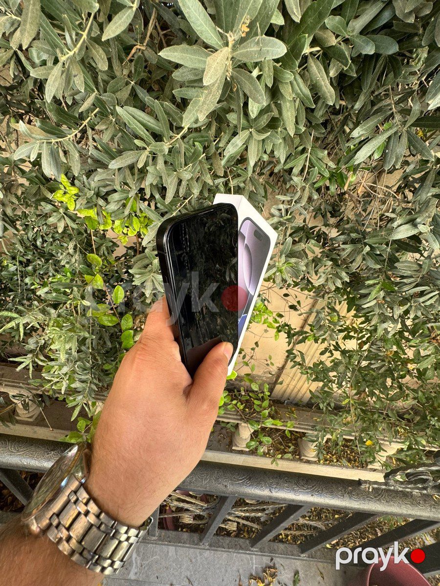 Apple iPhone 16 Pro Black Titanium 128GB/8GB — Smartfonlar, Bakı (8)