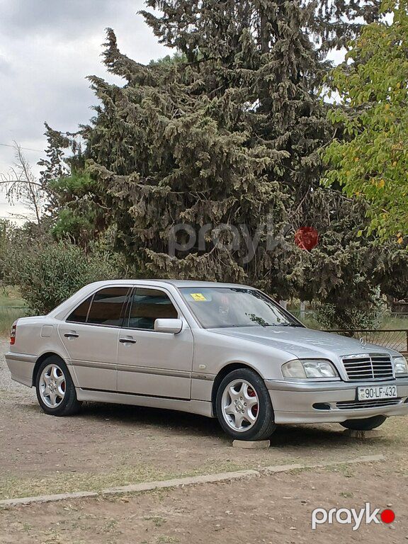Mercedes C 180, 1.8 L, 1999 il, 350 006 km — Avtomobillər, Biləsuvar (7)