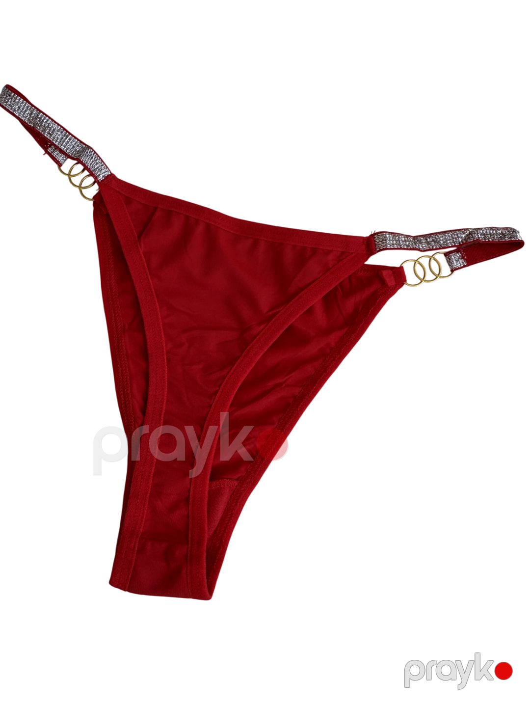 Qadınlar üçün strinqlər, qırmızı, elastan/pambıq/poliamid, ölçü One size — Mallar, Bakı (2)