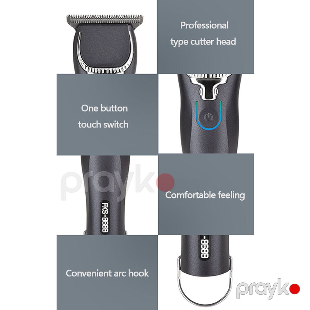 Mini Profissional Trimmer FKS 8688 - 2 sürətli 7000RPM / 1400mAh / 240 — Saç kəsmə maşınları, Bakı (7)