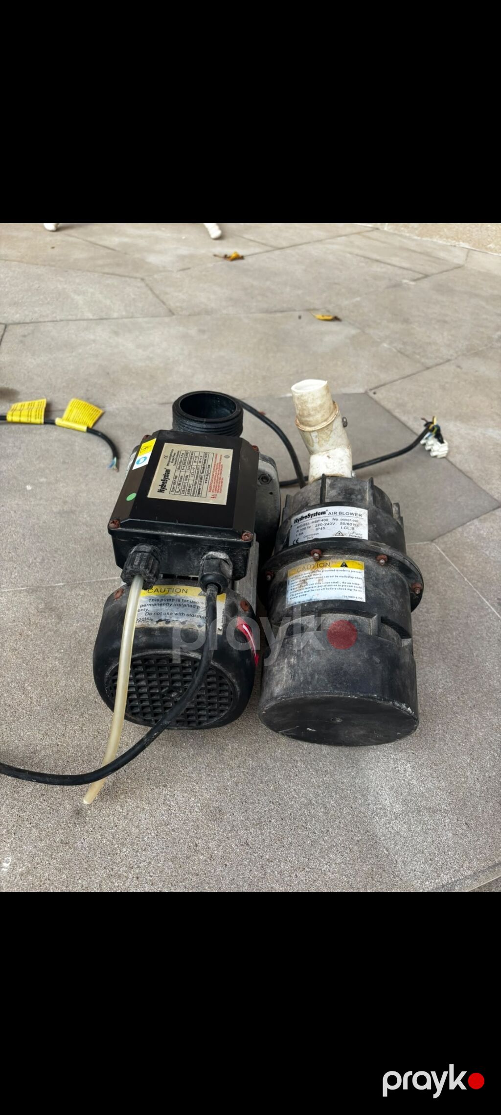 Hydrosystem hidromasaj vannası üçün nasos və hava üfürücüsü (komplekt) — Su nasosu, Bakı (2)