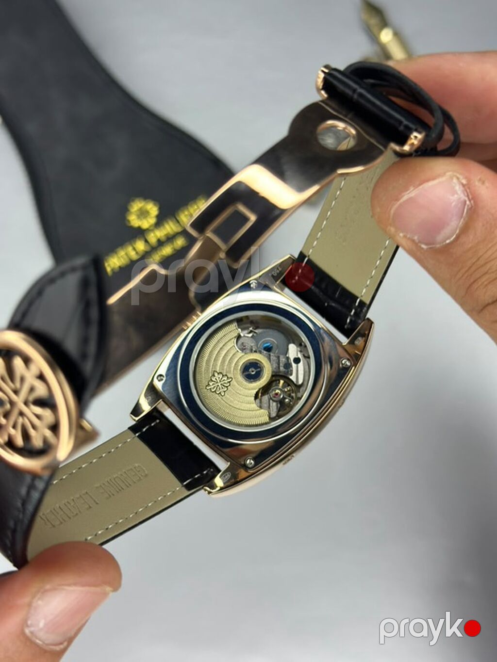 Patek Philippe Geneve kişi qol saatı - Korpus: yastı formalı, parlaq — Qol saatları, Bakı (3)