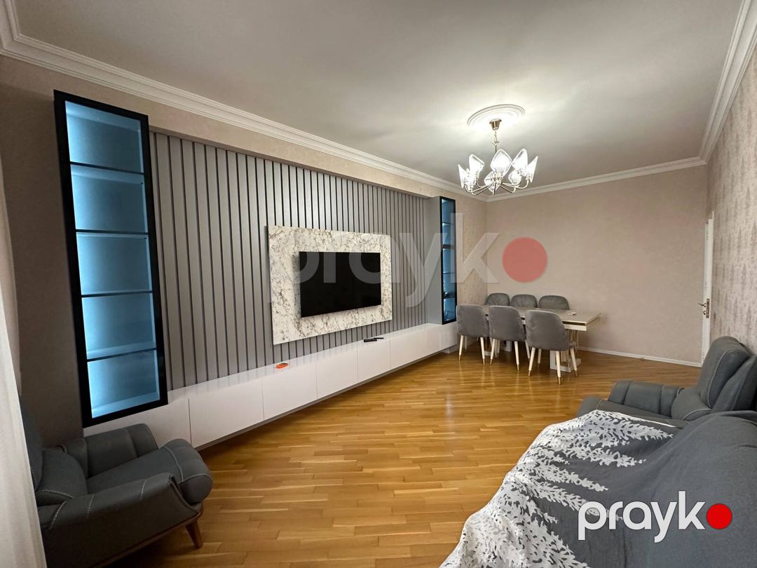 3-otaqlı yeni tikili, Qara Qarayev m., 106 m² — Mənzil, Bakı (2)
