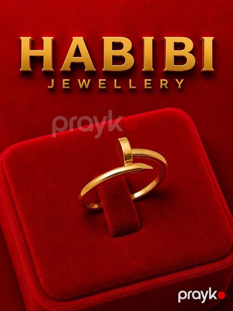 Üzük qadınlar üçün Habibi Jewellery HJ625-1, qızıl 585 əyar, 1.16 q — Bakı