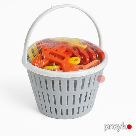Sıxaclar üçün səbət 2413, plastik, ağ — Bakı