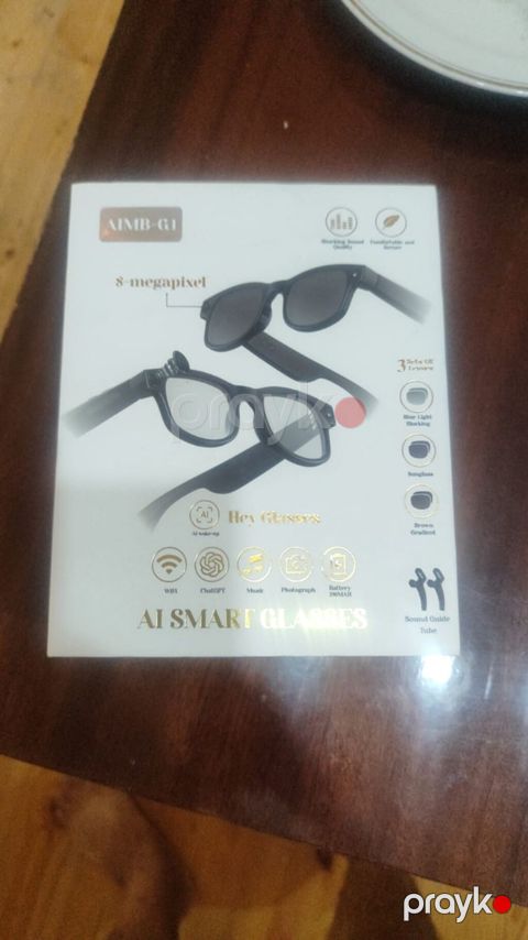 AI Smart Glasses AIMB-G1 – ağıllı eynək Xüsusiyyətlər: - 8 MP kamera — Sumqayıt
