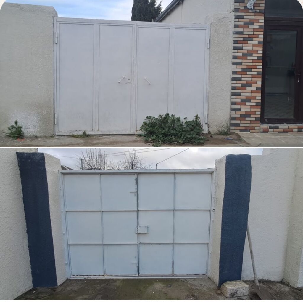 Qaraj qapisi 300/240sm 290azn qiymet sondur Suvalan 4200 leli — Pəncərələr, qapılar, balkonlar, Digah