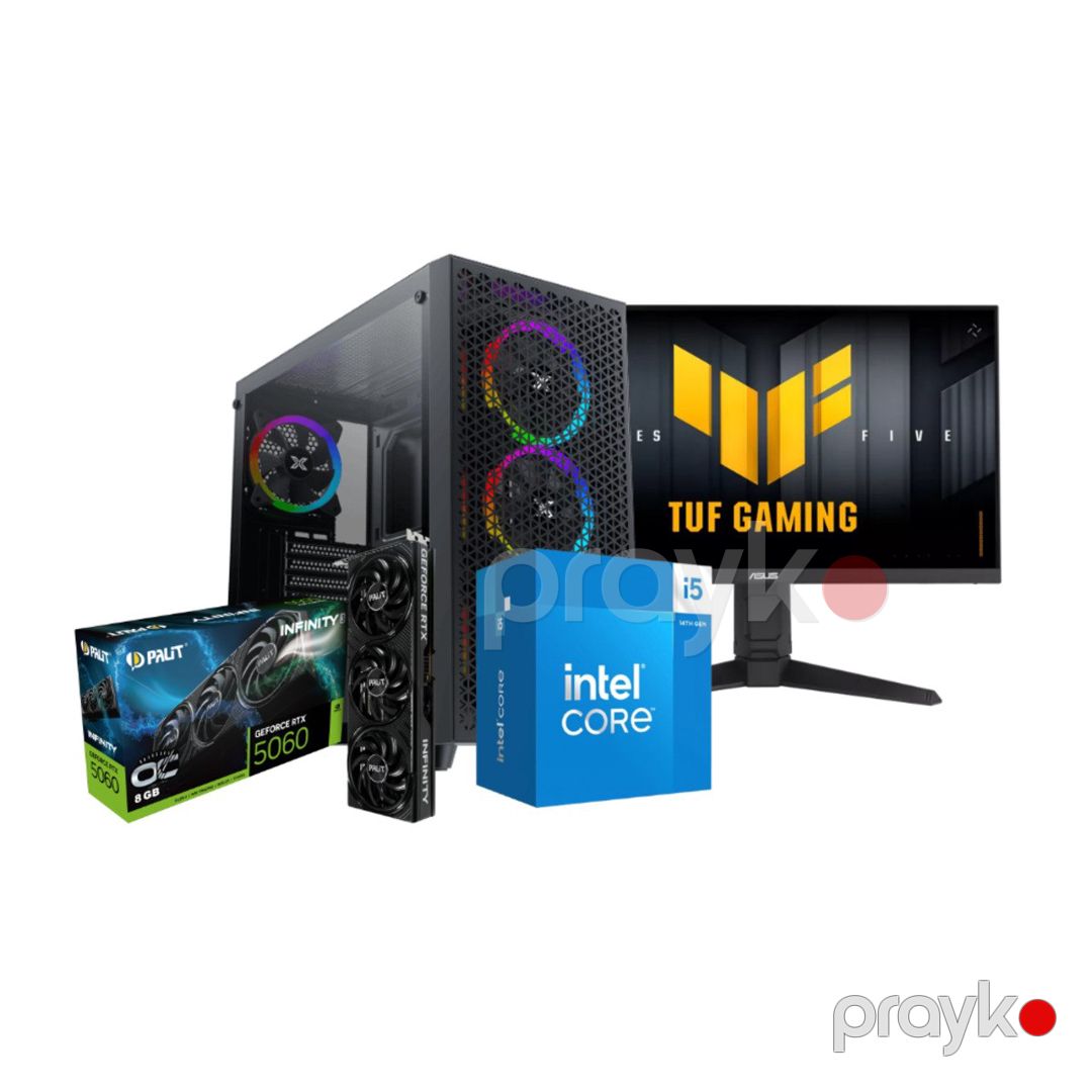 Phantom Gaming PC - RTX 5060, İ5-14400 — Masaüstü kompüterlər, Bakı (2)
