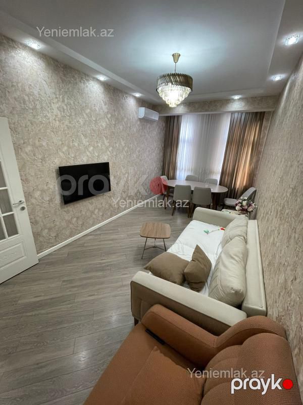 Satılır 3 otaqlı Bina evi menzil (Yeni tikili), 90 m², Nəsimi rayonu — Mənzil, Bakı (4)