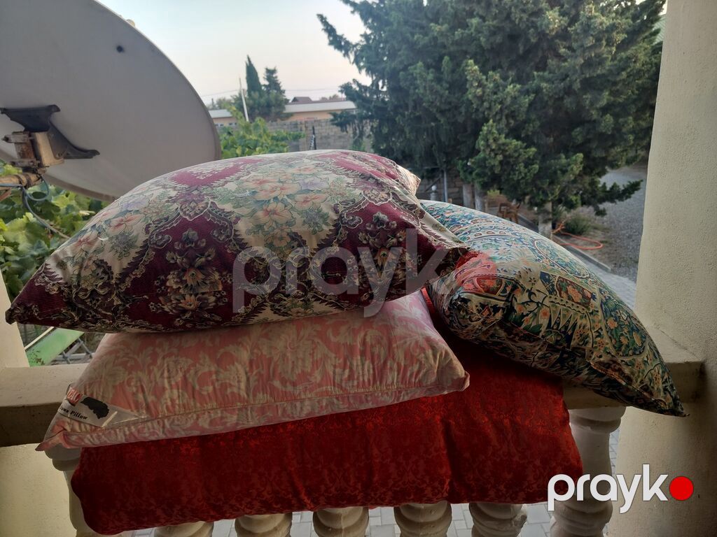 Yuxu üçün İşlənmiş Sadə Yastıq — Yastıqlar, Bakı (2)