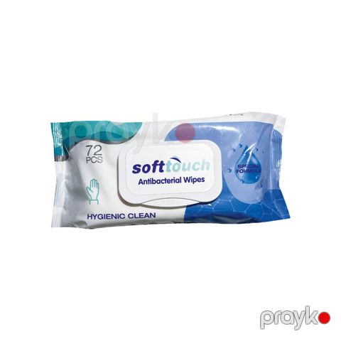 Antibakterial nəm salfetlər Soft Touch 72 əd — Bakı