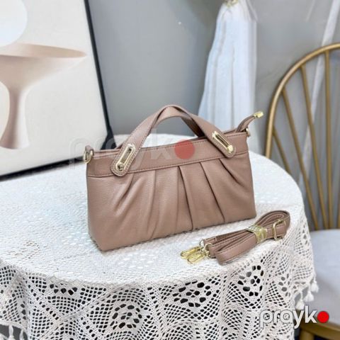 Женская сумка на плечо и в руку No Brand 044STORE_18270209_aciqqehveyi, экокожа, светло-коричневая, 24x14x10 см — Bakı