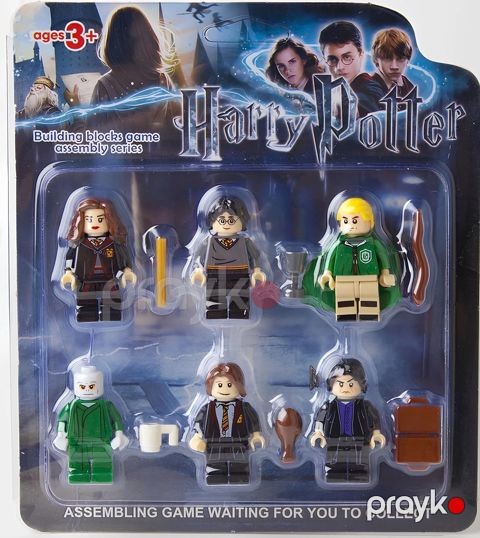 Fiqur dəsti Harry Potter, 6 ədəd, 3 yaş plastik — Bakı
