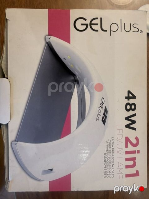 GELplus 48W 2in1 Led/uv dırnaq lampası - 2-si 1-də texnologiya: LED