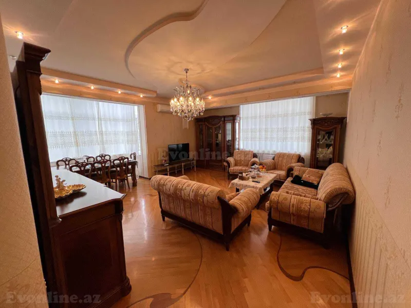Kirayə verilir 4 otaqlı Mənzil Yeni tikili 180 m² Bakı, Yasamal r., Elmlər Akademiyası m — Mənzil, Bakı (2)