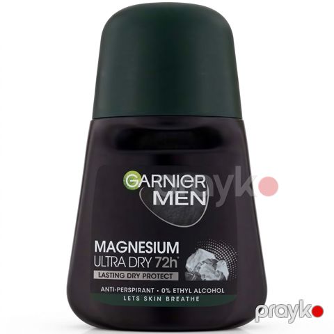 Antiperspirant Garnier Men Magnesium Ultra Dry 72h 50 ml — Bakı