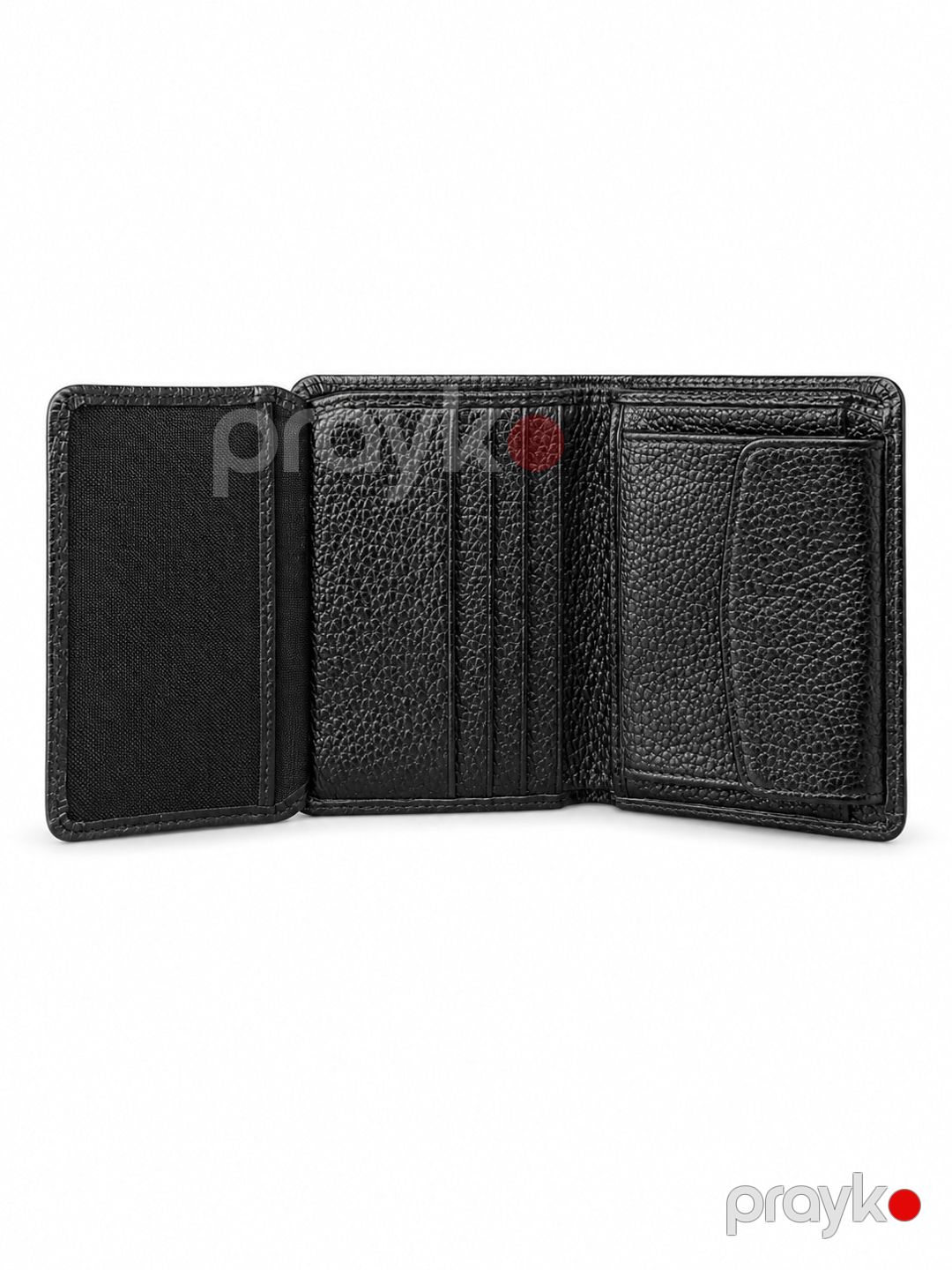 Pulqabı Bond 530 281, təbii dəri, 9x11 sm, Black — Mallar, Bakı (3)