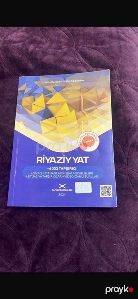 Riyaziyyat – Abituriyentlər üçün tapşırıqlar toplusu (2024) — Bakı