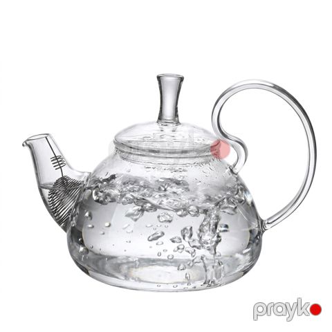 Dəmləmə çaydanı 57497516, 1000 ml, şüşə, şəffaf — Bakı