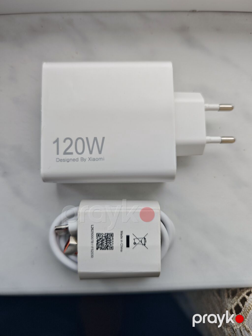 Xiaomi 120W GaN sürətli şarj adapteri + Usb‑c kabel - Güc: 120W — Şarj cihazları, İsmayıllı (2)