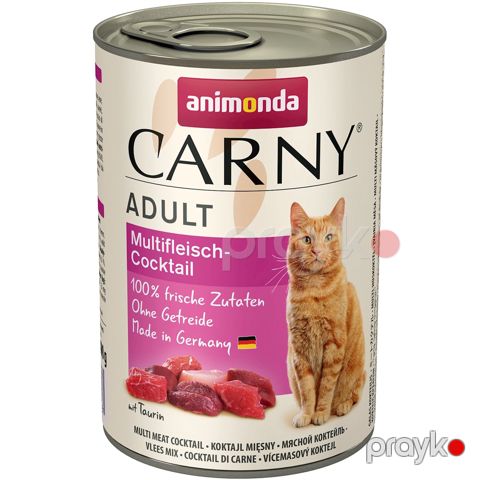 Konserva Animonda Carny Adult pişiklər üçün, mal ətindən kokteyl 400 q — Bakı