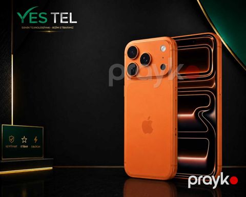 Apple iPhone 17 Pro Max Cosmic Orange 256GB/12GB — Bakı