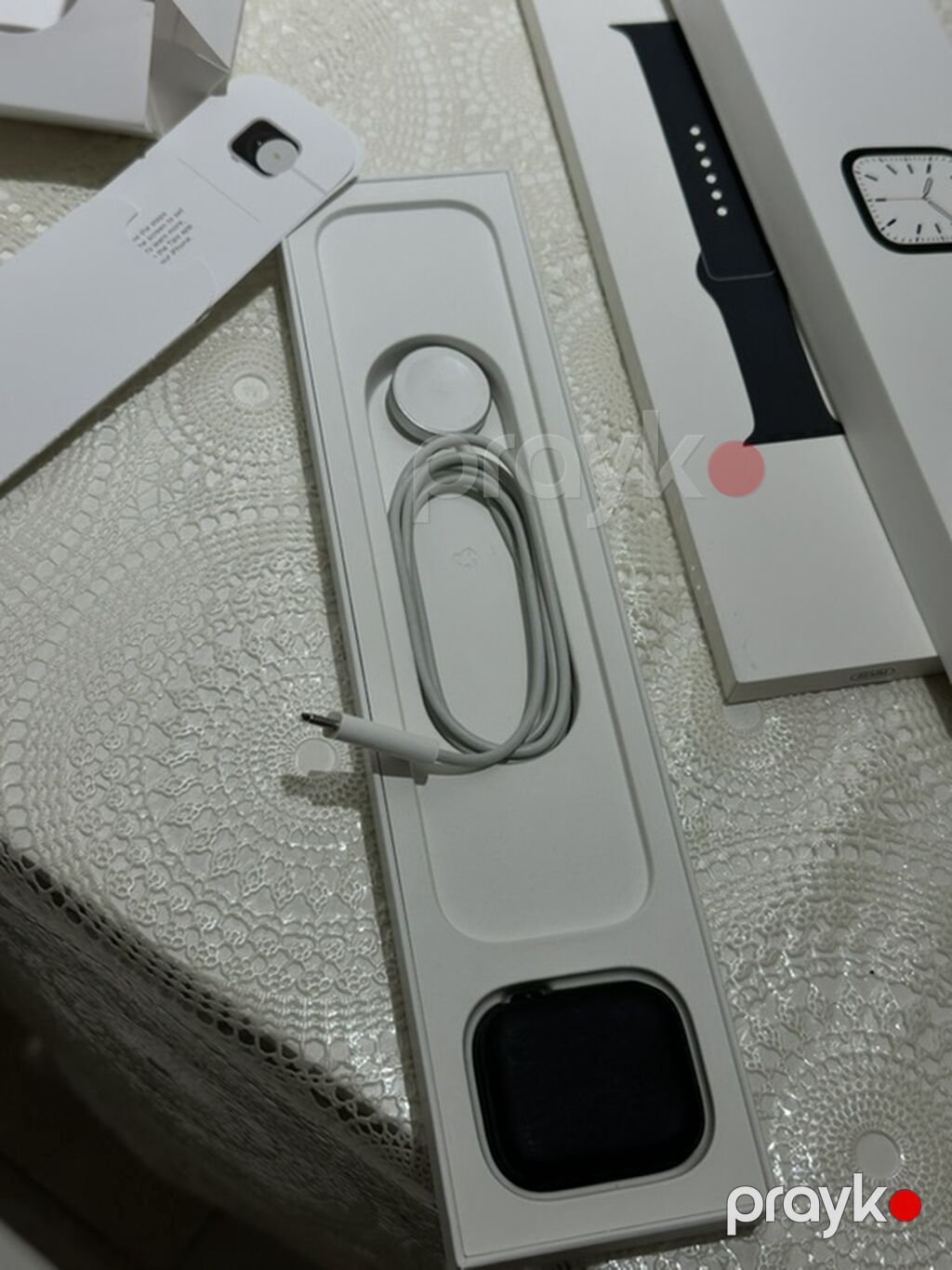 Apple Watch Series 7 45mm Ideal vəziyyətdədir,çox səligəli istifadə — Ağıllı saatlar, Bakı (4)