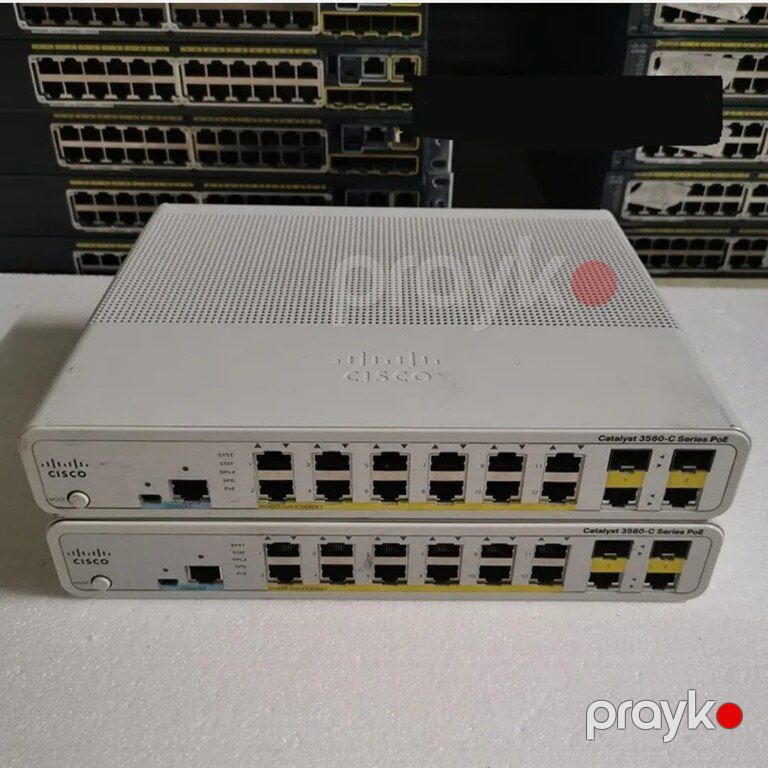 Cisco 3560C-12PC Switch — Şəbəkə və server avadanlığı, Bakı (2)