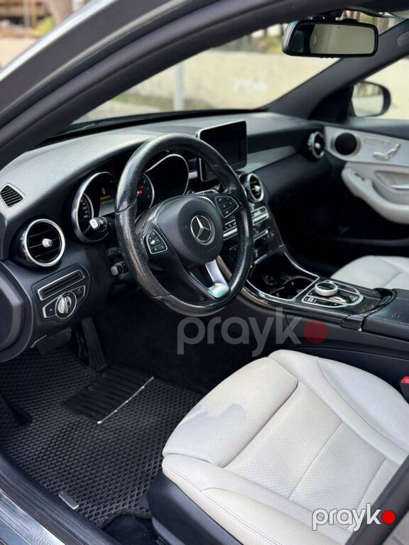 Mercedes C 300, 2.0 L, 2017 il, 258 000 km — Avtomobillər, Bakı (11)