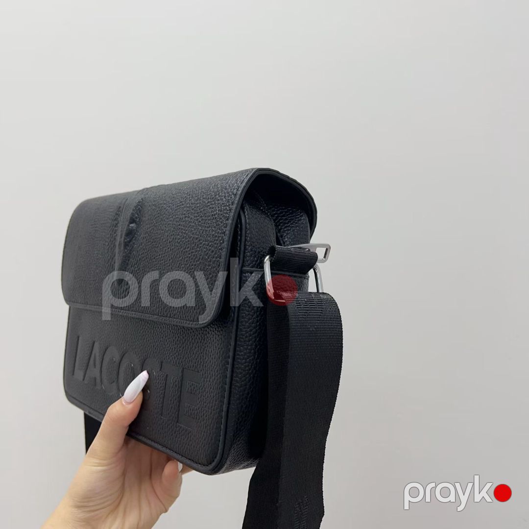 Kross-bodi çanta kişilər üçün 2590651, eko dəri, qara — Mallar, Bakı (2)
