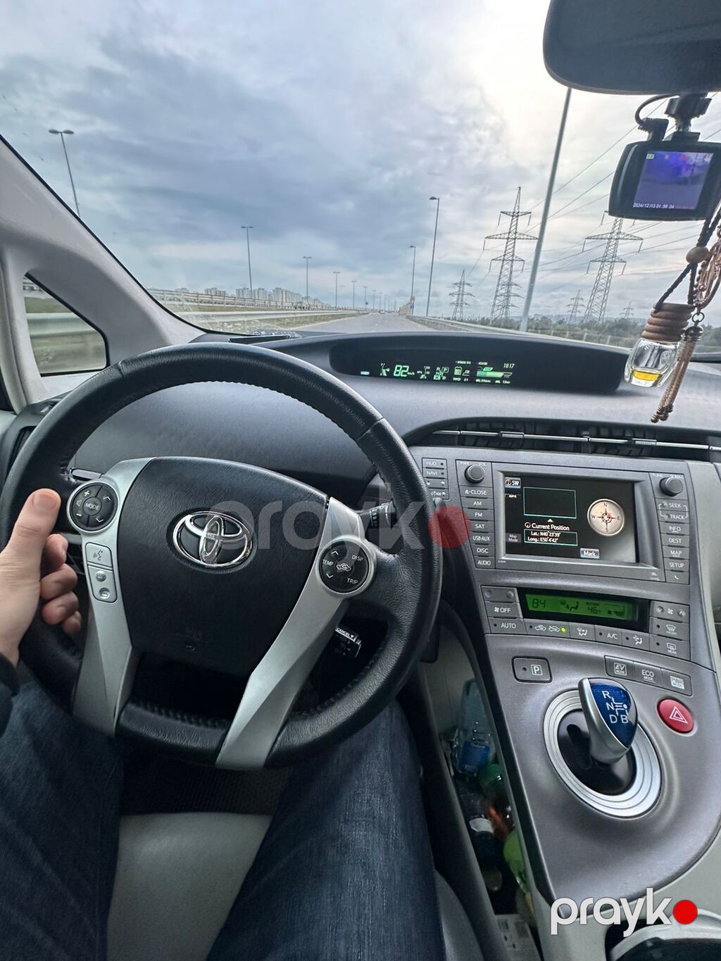 Toyota Prius: 1.8 l 2015 il Hetçbek 77-QF-269 — Avtomobillər, Bakı (10)