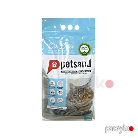 Pişik tualeti üçün doldurucu Petsand Marsel, bentonit, sabun, 5 l — Bakı