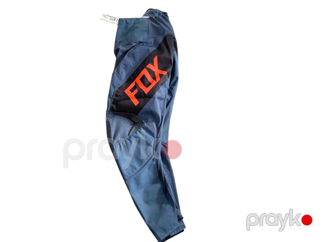 Motosikl geyim dəsti Fox Flexair Mach One, tünd boz/narıncı/qara, ölçü 38 — Mallar, Bakı (2)