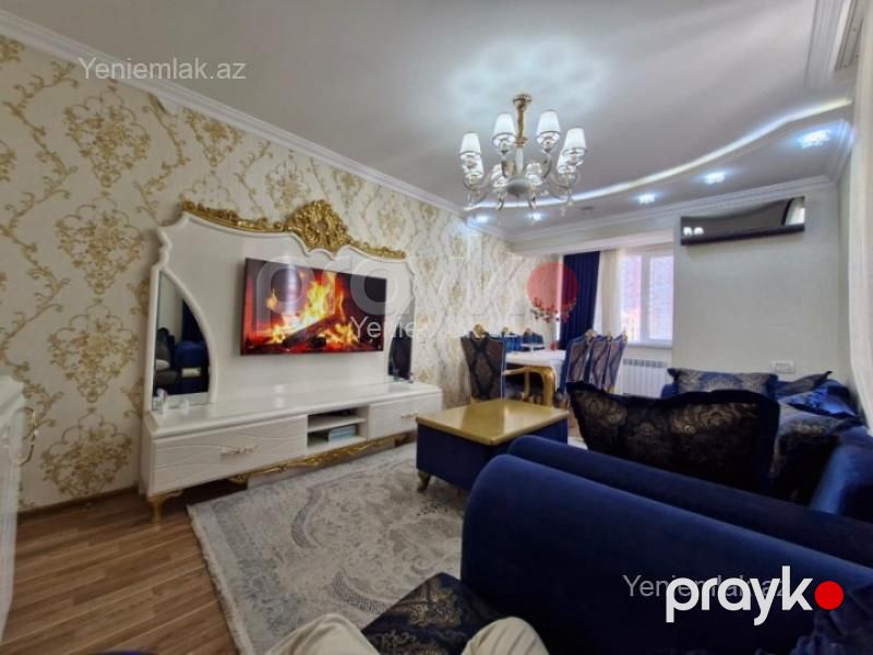Satılır 3 otaqlı Bina evi menzil (Köhnə tikili), 65 m², Nəsimi rayonu — Mənzil, Bakı (4)