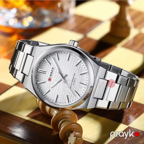 Kişi qol saatı 8439 Silver — Bakı