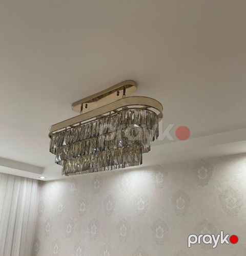 Çılçıraq, 10 və daha çox lampa — Xırdalan